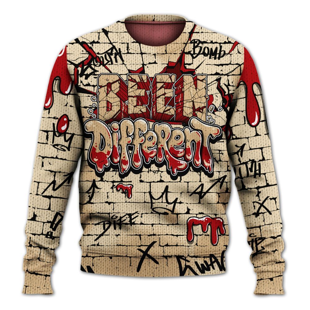 Sweater To Match Dunk Low Strawberry Waffle - Been Different Drippin Streetwear Graphic