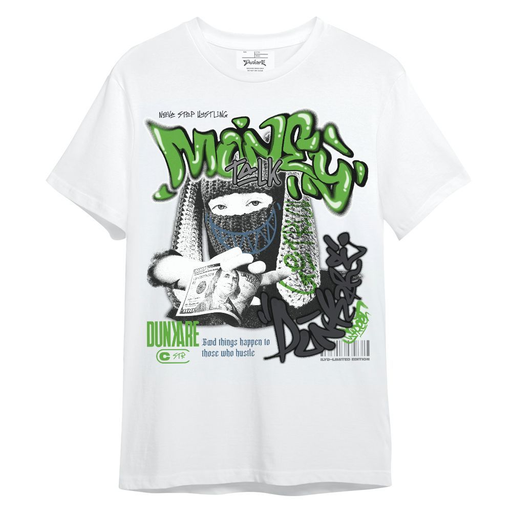 Shirt To Match Retro Green Bean 5s - Money Talk Rap Unisex Shirt