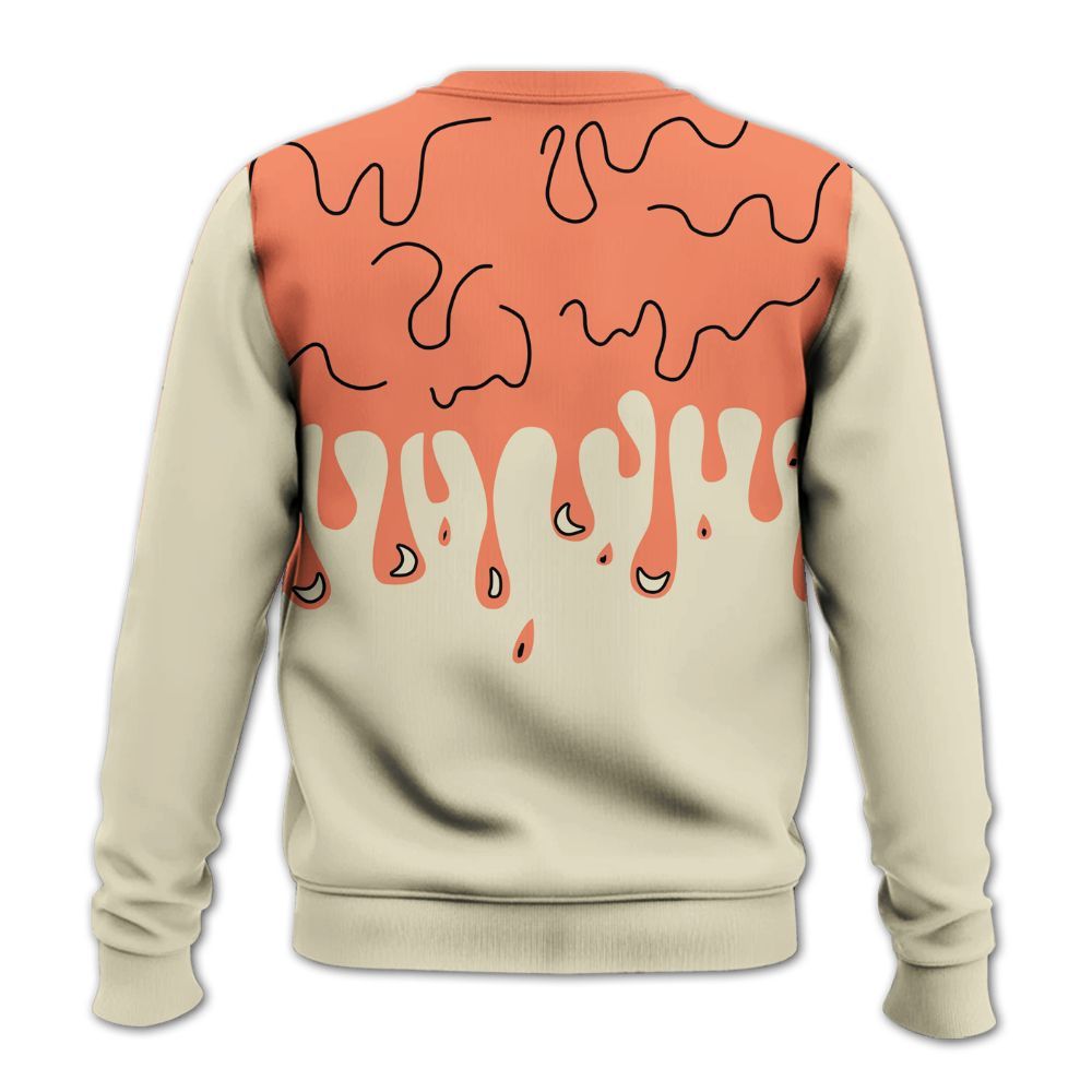 Sweatshirt To Match DJ Khaled Crimson Bliss 5s - Snake Trust No One Drip All Over Print