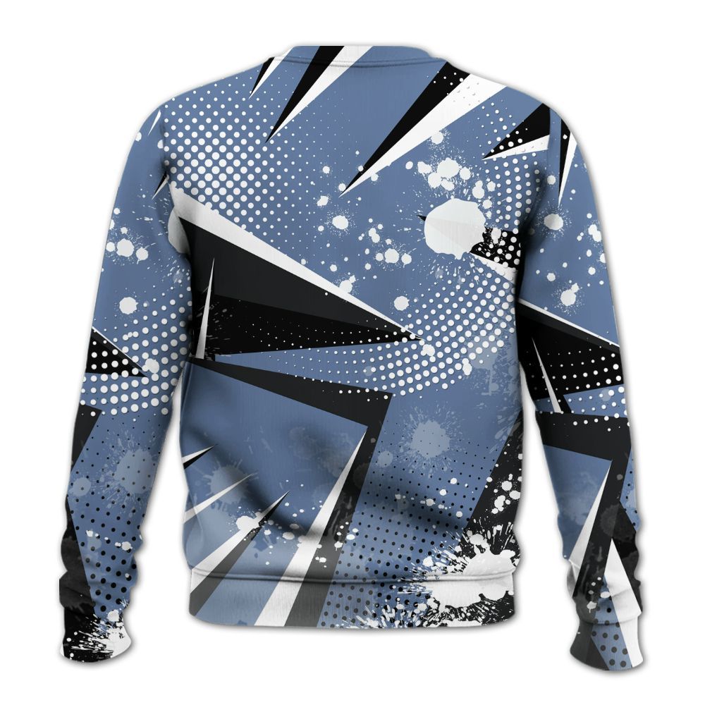 Sweatshirt To Match Mid Space Jam 1s - Poly Trust No One Dripping All Over Print