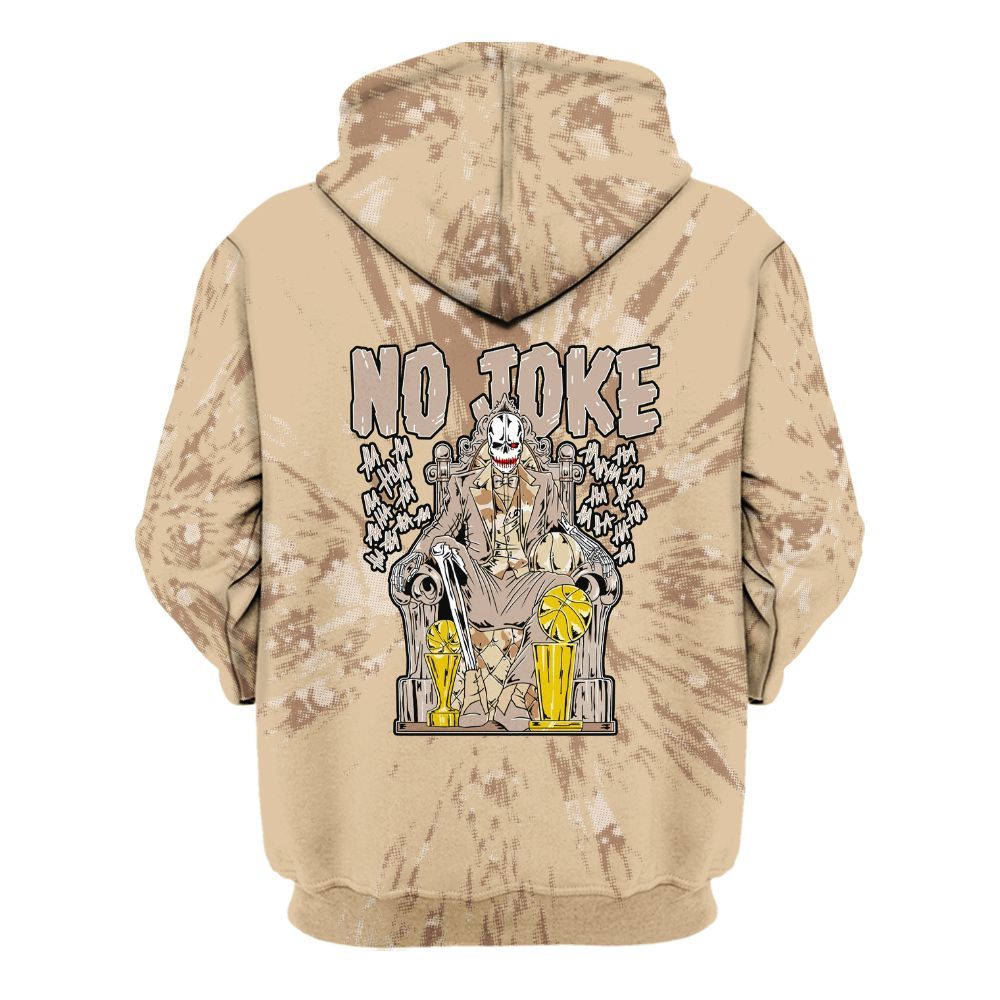 Hoodie To Match Desert Camo 3s - Ain't Joke Skeleton Luxury All Over Print
