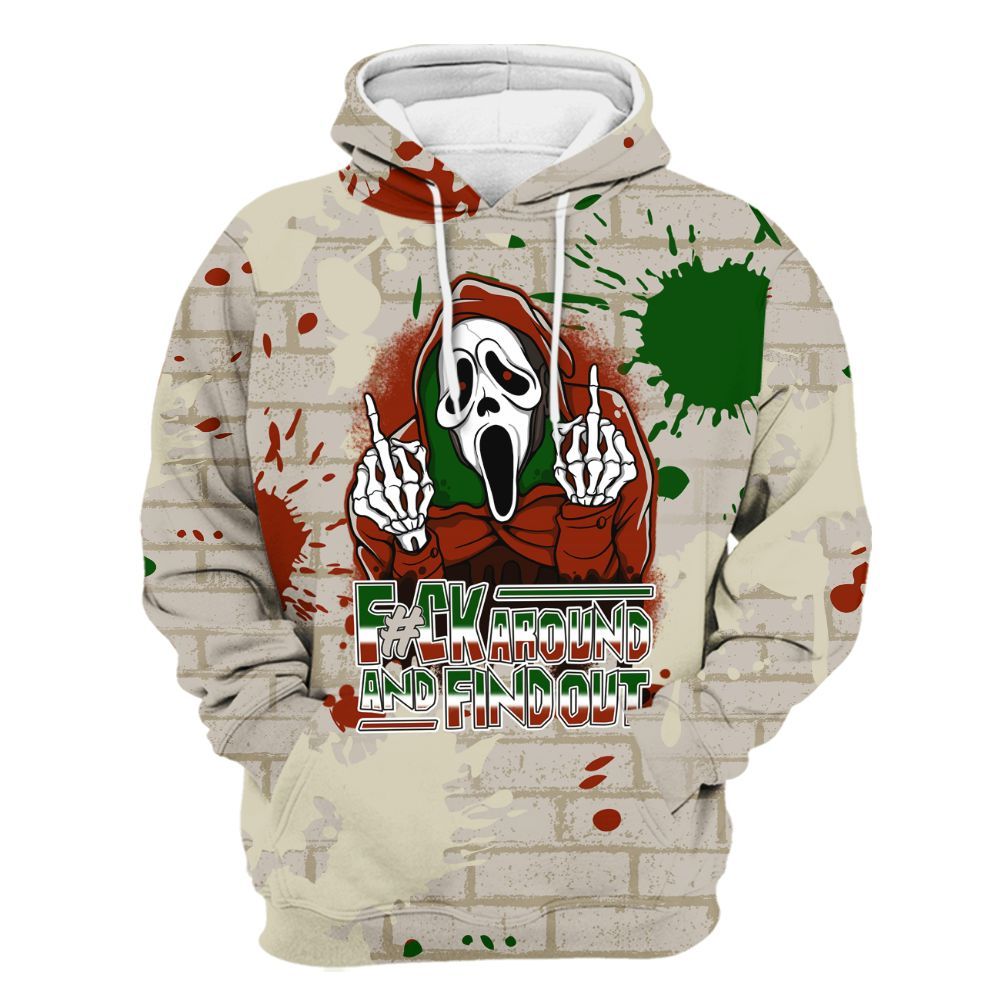 Hoodie To Match El Grito 5s - F#CK And Find Out Graphic Halloween All Over Print