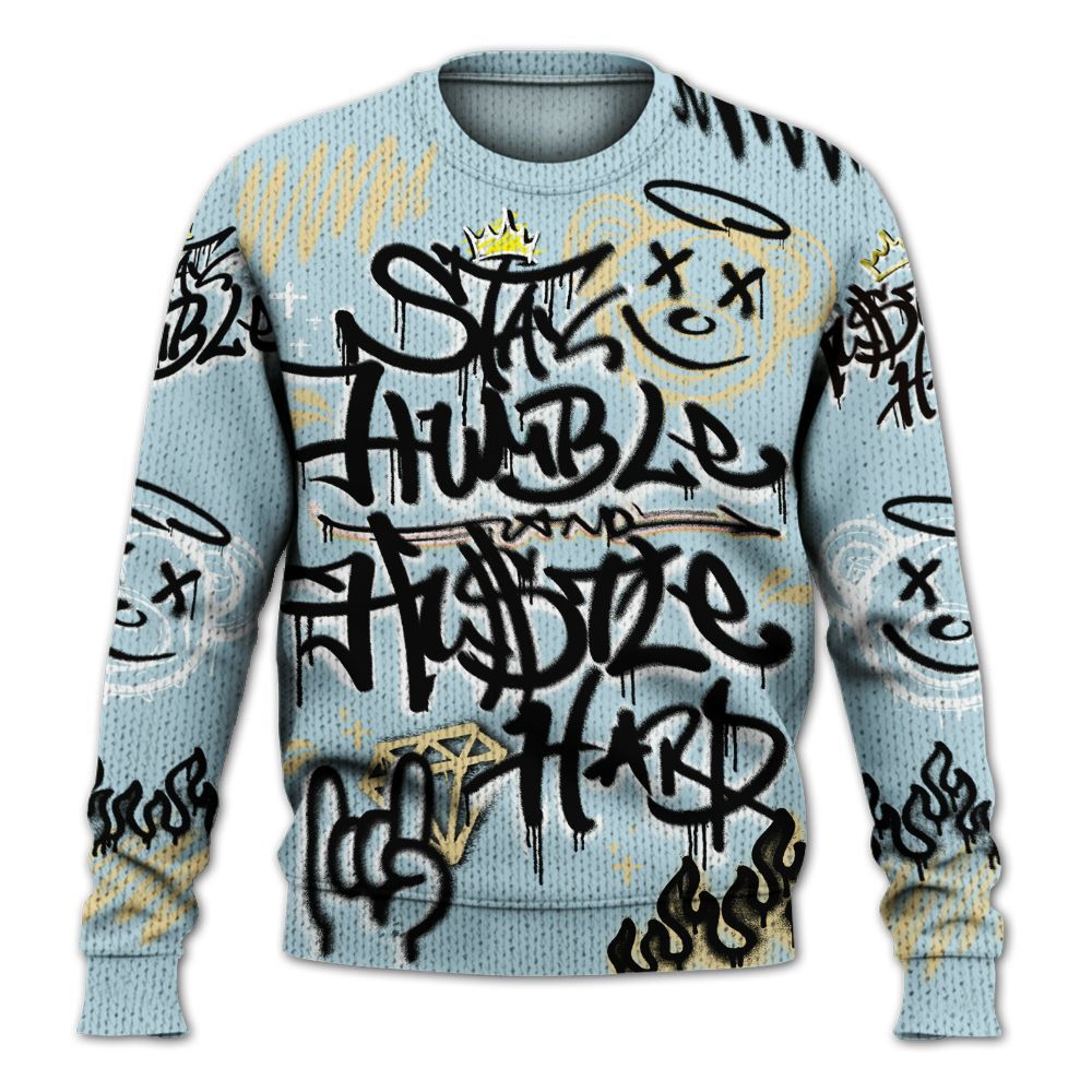 Knitted Sweater To Match Low Year Of The Snake 11s - Humble Drip Streetwear Graffity