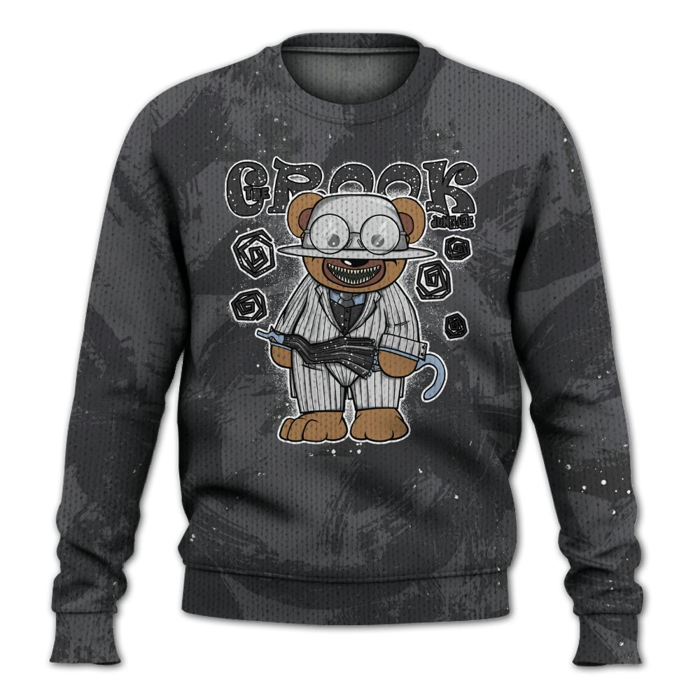 Knitted Sweater To Match Reverse Oreo 6s - Swindler Bear Circle Slpash