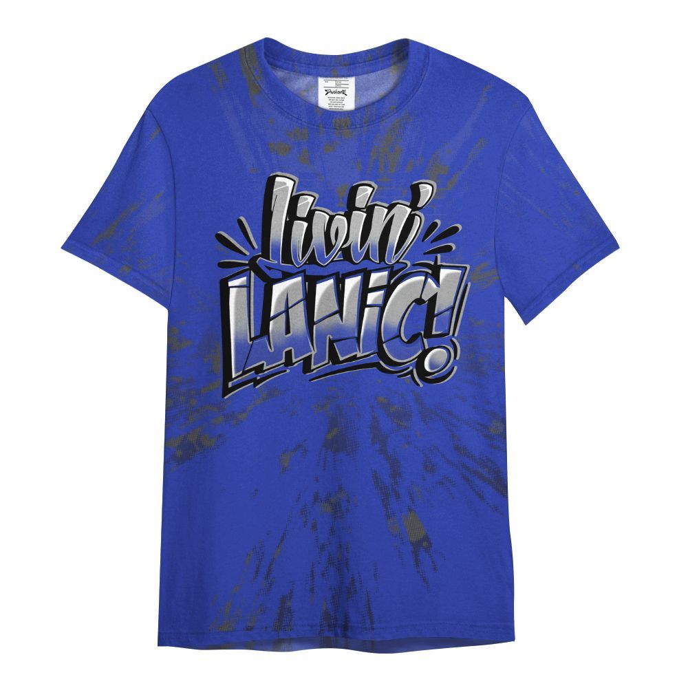 Shirt To Match Air Max Plus Black Racer Blue - Living Large Graphic Luxury All Over Print