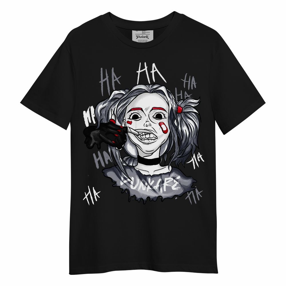 Shirt To Match Retro Black Flint 13s - Bad Girl HAHA Unisex Shirt