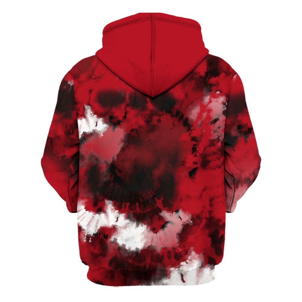 Hoodie To Match Bred Velvet 11s - SNEAKER Girl Money Drip Tie Dye All Over Print