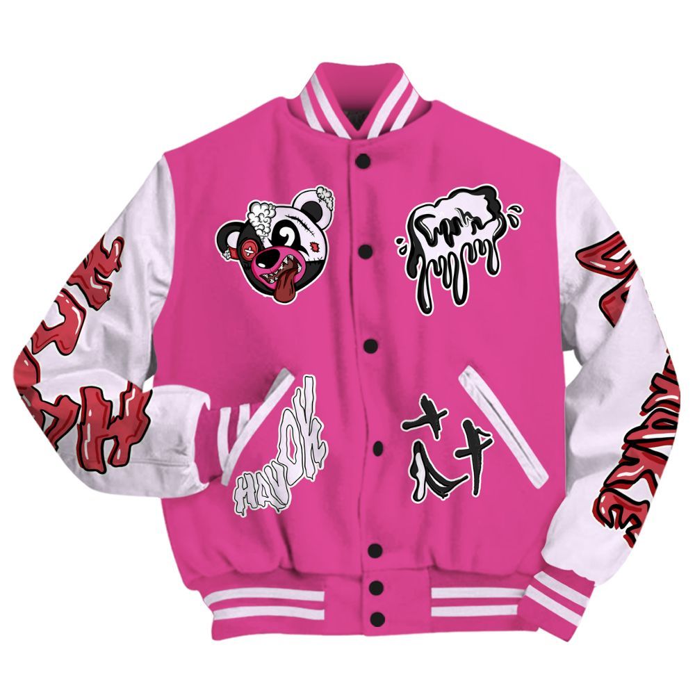 Varsity Jacket To Match KD 4 Aunt Pearl - Havok Bear All Over Print