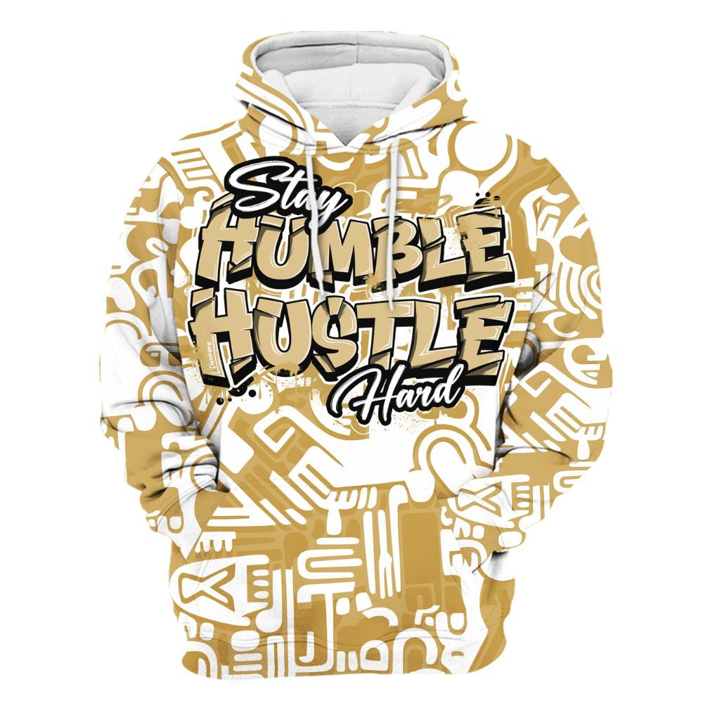 Hoodie To Match Craft Paris 6s - Humble Hustle Retro All Over Print