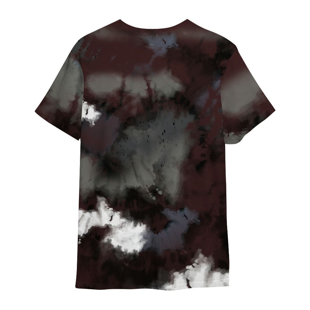 Shirt To Match Burgundy 5s - SNEAKER Girl Money Drip Tie Dye All Over Print