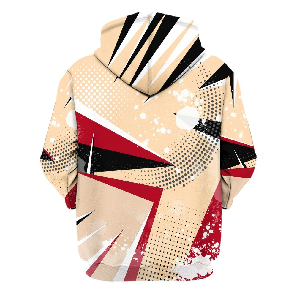 Hoodie To Match Retro Pizza GS 4s - Poly Trust No One Dripping All Over Print