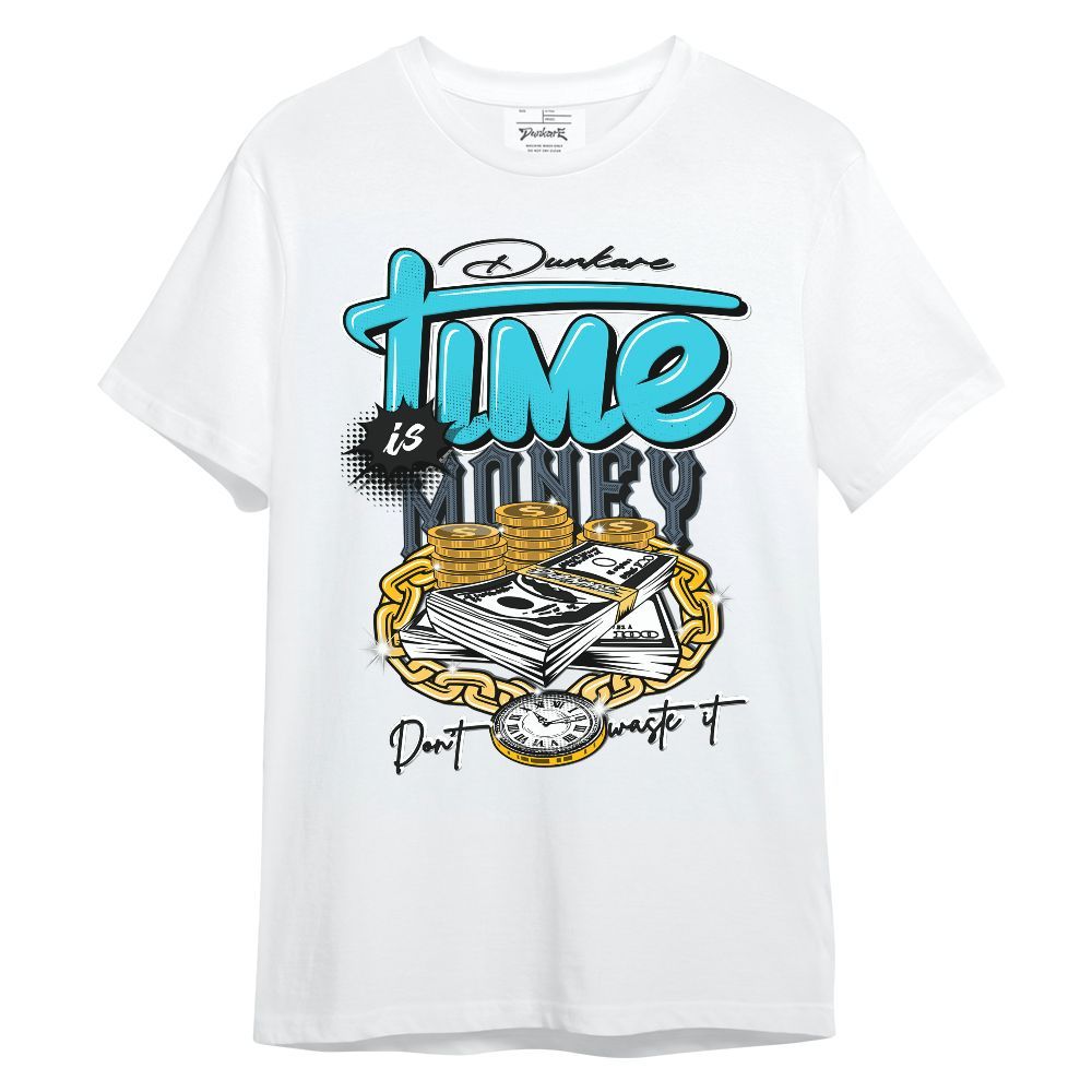 Shirt To Match Retro Gamma Blue 11s - Time Is Money Graphic