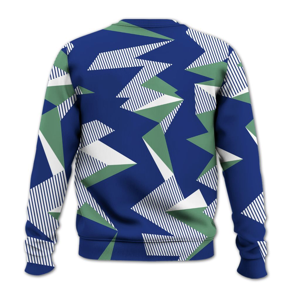 Sweatshirt To Match Dunk Low Tennis Classic - Geometric Camouflage Pattern All Over Print