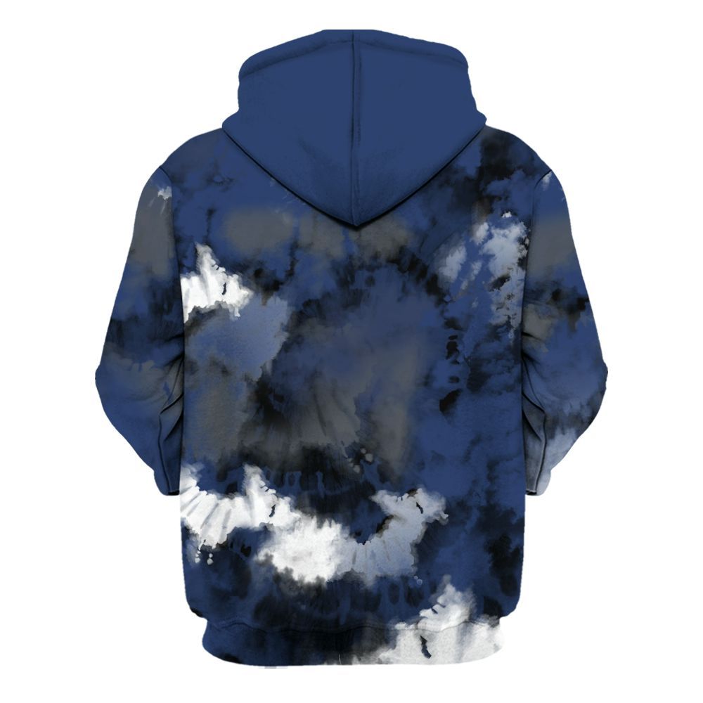 Hoodie To Match Retro Flint 13s - God Blessed Tie Dye All Over Print