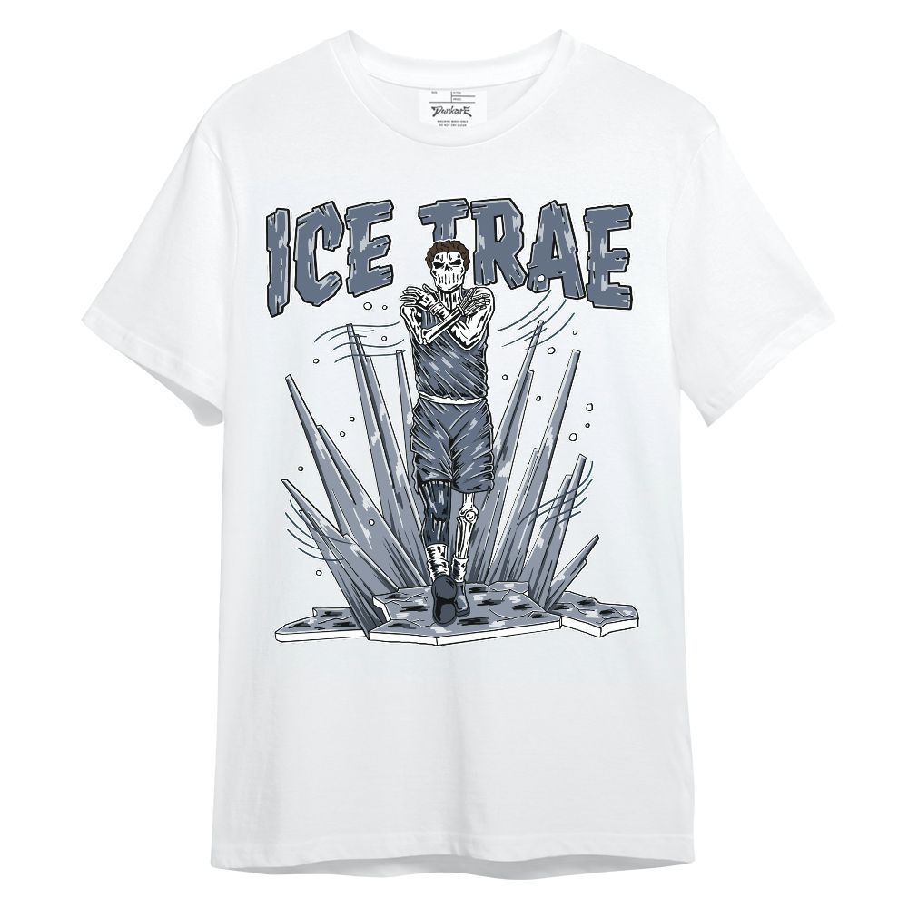 Shirt To Match Low Diffused Blue 11s - Freezed Skeleton Unisex Shirt
