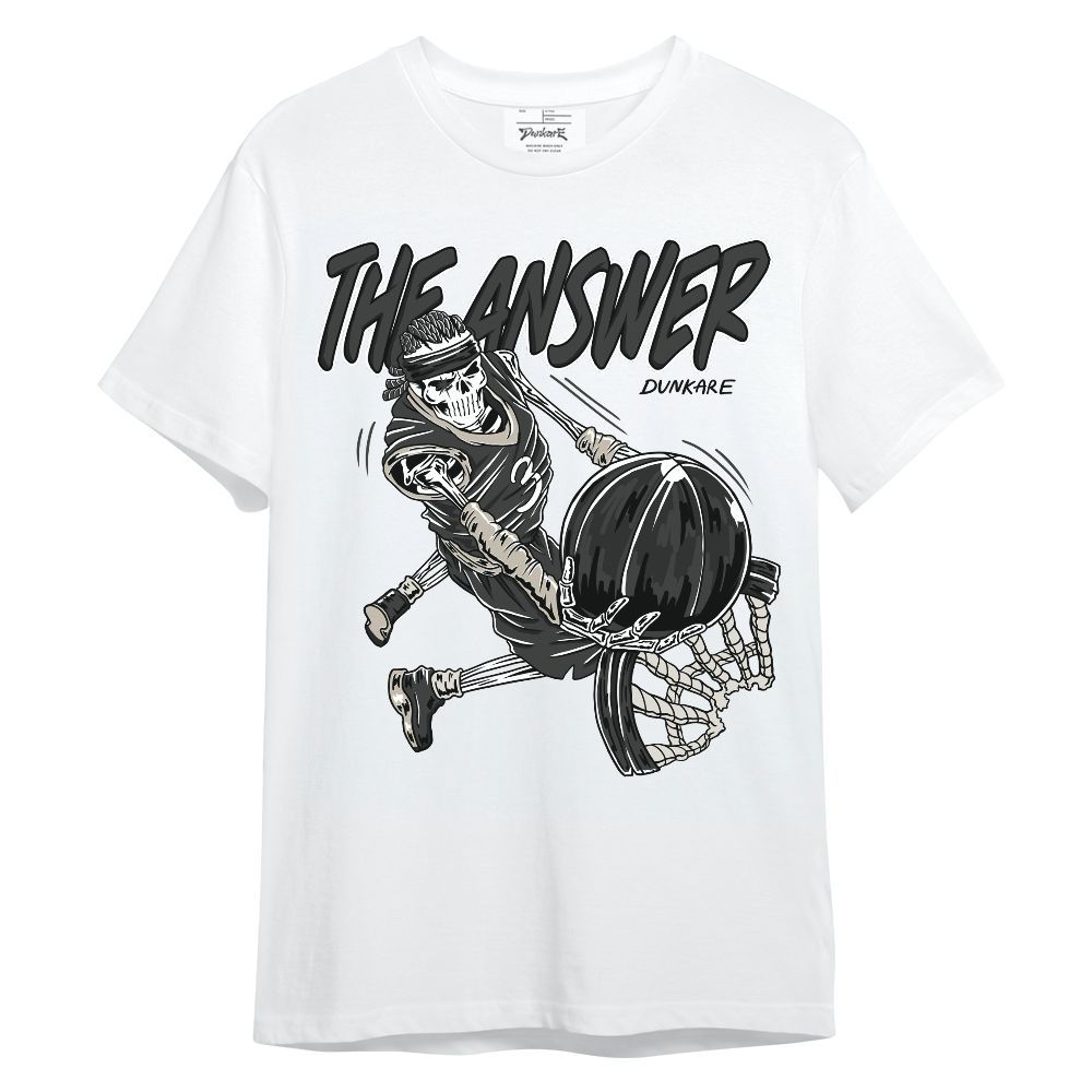 Shirt To Match RM Light Bone 4s - The Answer Skeleton Unisex Shirt