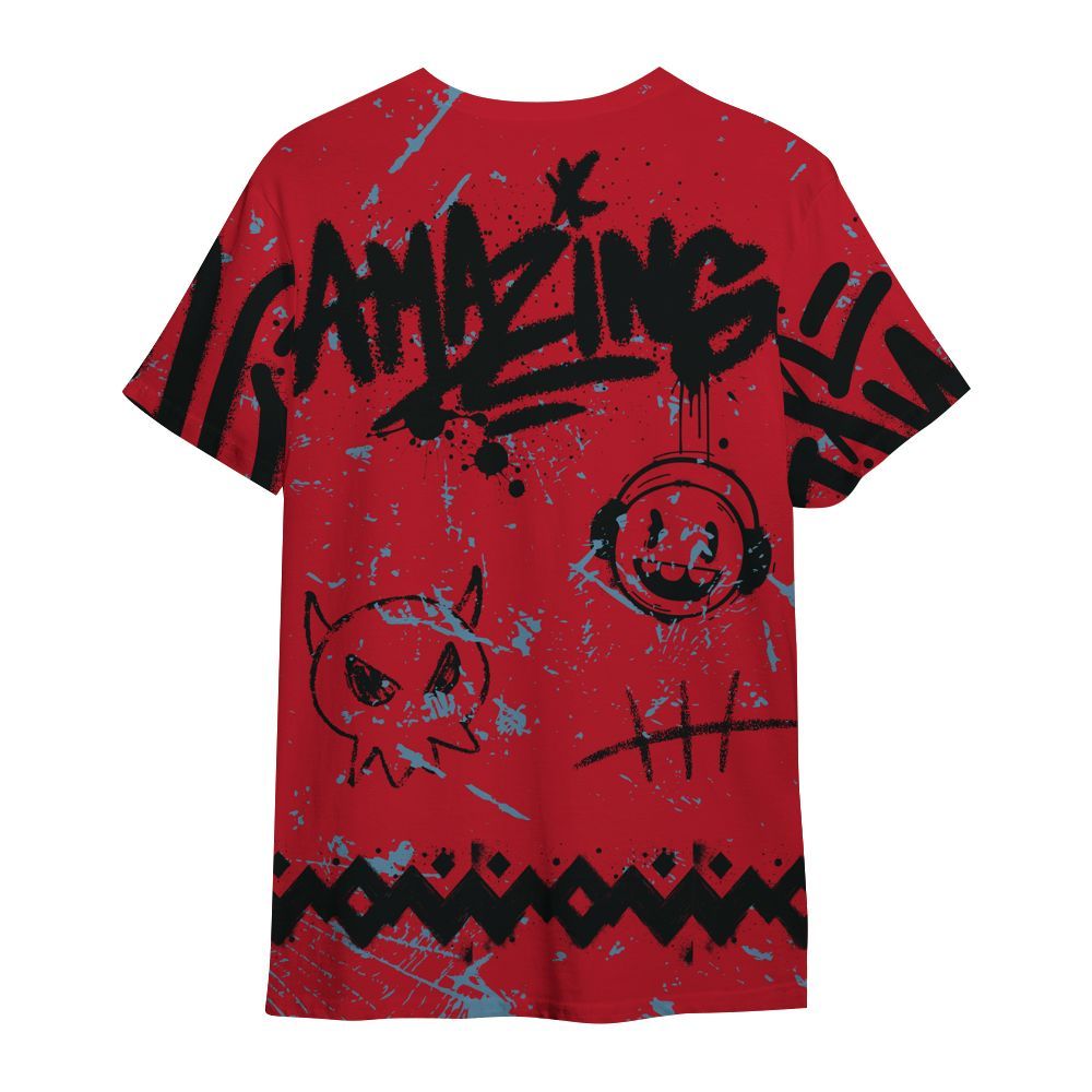 Shirt To Match Retro Raging Bull 5s - Friday Sneaker Crayon All Over Print