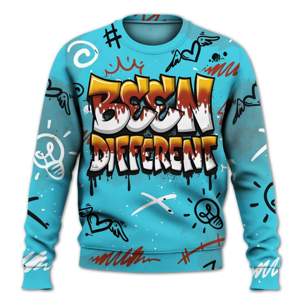 Sweatshirt To Match SB Dunk Di'Orr Greenwood - Drip Been Di2ferent All Over Print