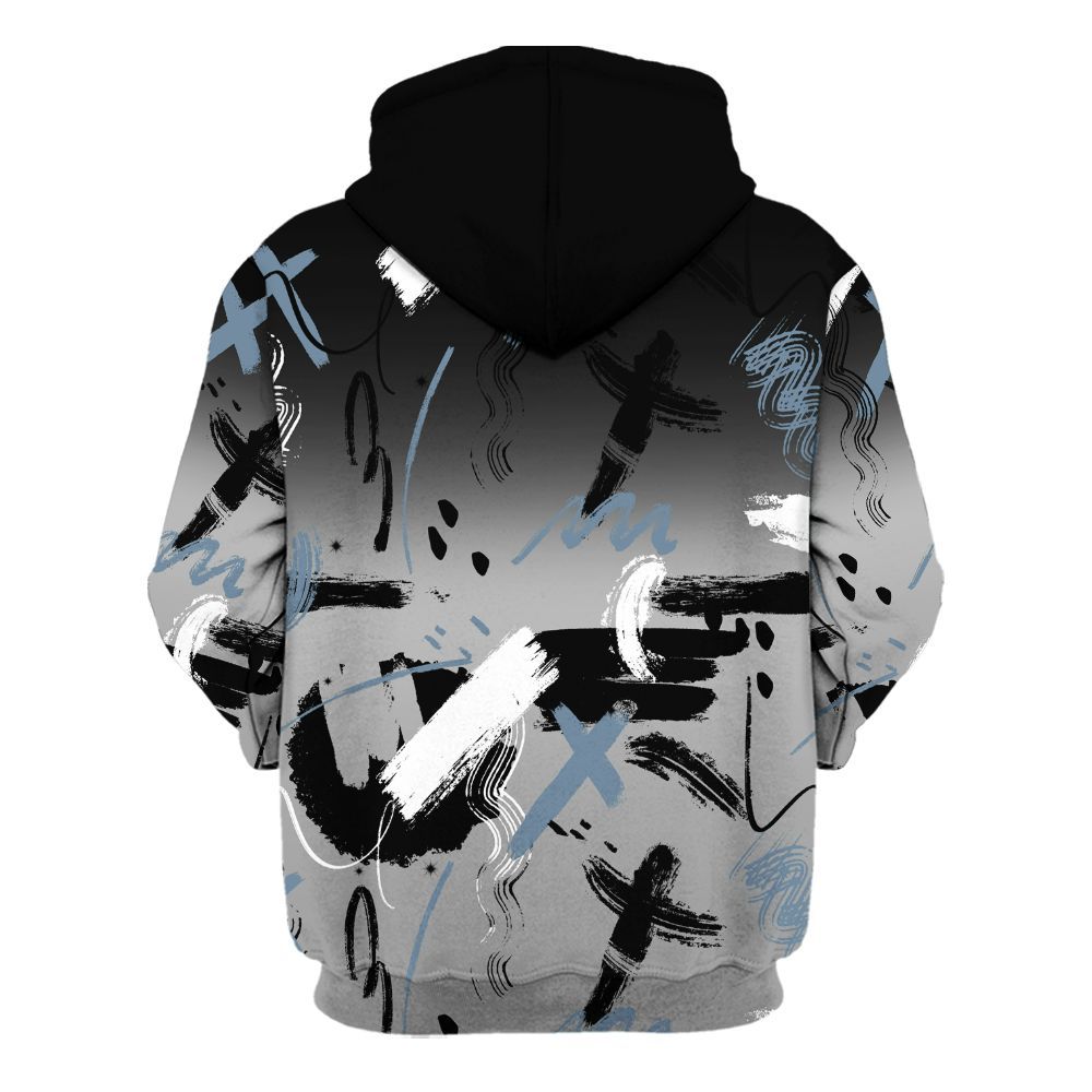 Hoodie To Match Black Chrome 6s - Money Hustle Grind Pray All Over Print