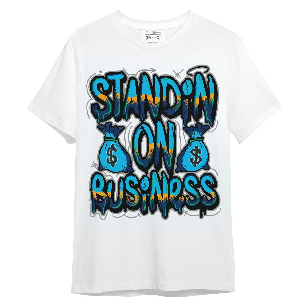 Shirt To Match Dunk Low GS Electric Algae - Standin' Business Graphic Unisex Shirt