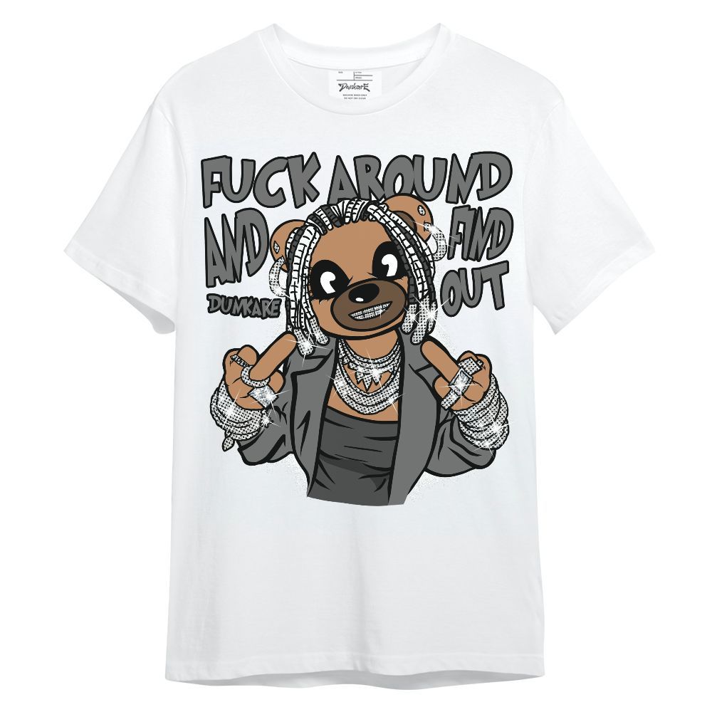 Shirt To Match Retro Stealth 12s - F#ck Around Bear Bear Unisex Shirt