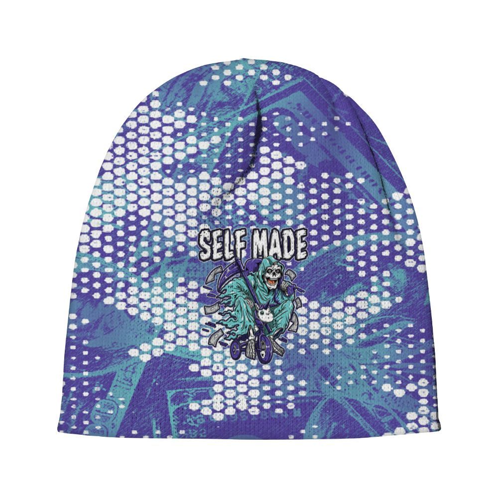 Beanie Hat To Match Low Hornets 1s - Self Make Skeleton Banknotes Art Graphic