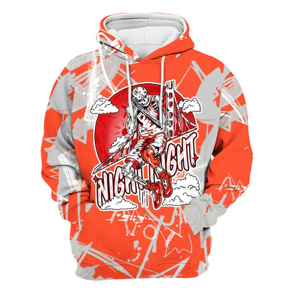 Hoodie To Match Air Max 1 86 Cosmic Clay - Seeya Skeleton Messyz All Over Print