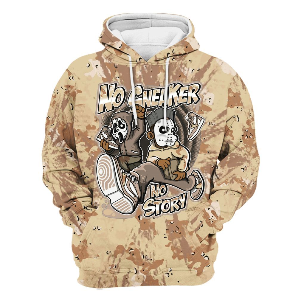 Hoodie To Match Desert Camo 3s - Sneakers Make Story Graphic Luxury All Over Print