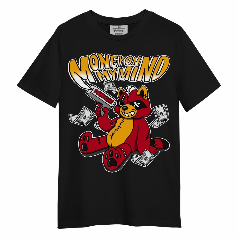 Shirt To Match Cardinal 7s - Money On My Mind Raccoon Unisex Shirt