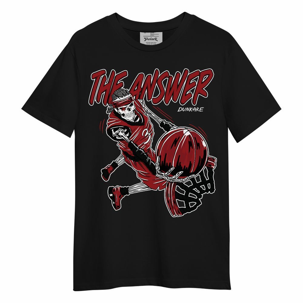 Shirt To Match Alternate Flu Game 12s - The Answer Skeleton Unisex Shirt