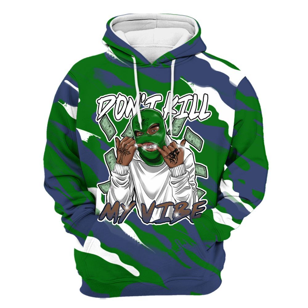 Hoodie To Match Midnight Navy 13s - Vibe.Unique Colored All Over Print