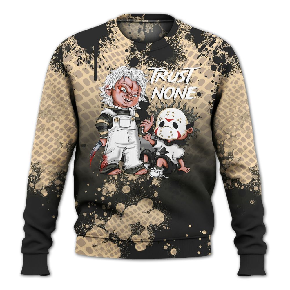Sweatshirt To Match Kobe 9 EM Mambacita - Trust No One Scary All Over Print