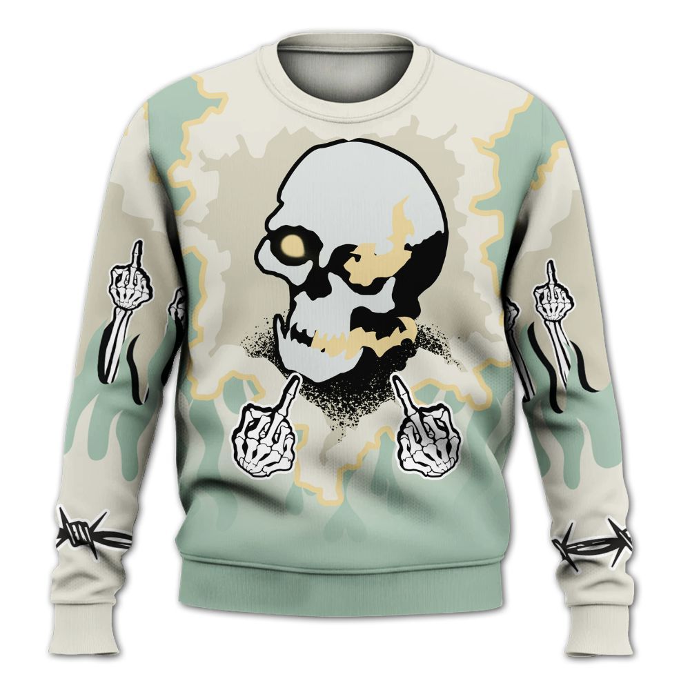 Sweatshirt To Match Joins Year Of The Snake 5s - F Around Find Out Graphic Trapped All Over Print
