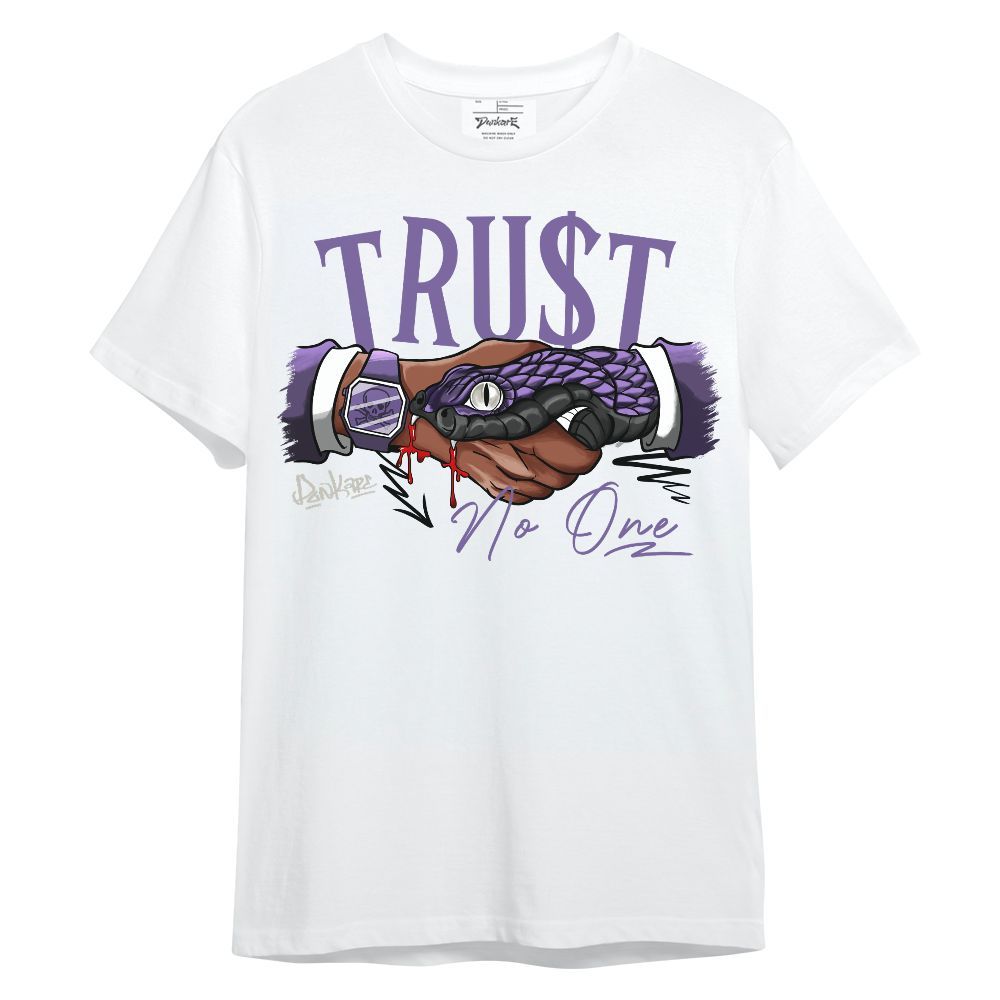 Shirt To Match Dunk Low Black Raspberry - Snake Trust No One Unisex Shirt