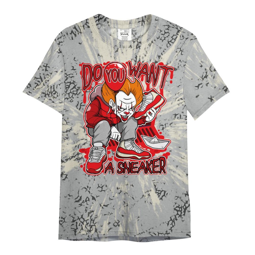Shirt To Match Cement Grey 3s - Clown Scary Sneakers Graphic Halloween All Over Print
