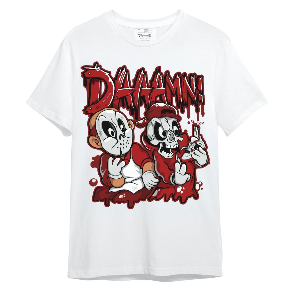 Shirt To Match Red Taxi 12s - Damn Shoe Graphic Unisex Shirt