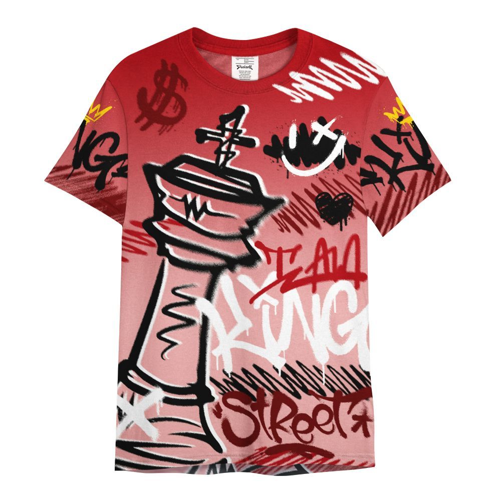 Shirt To Match Low Valentines Day 1s - Street King Chess Streetwear All Over Print