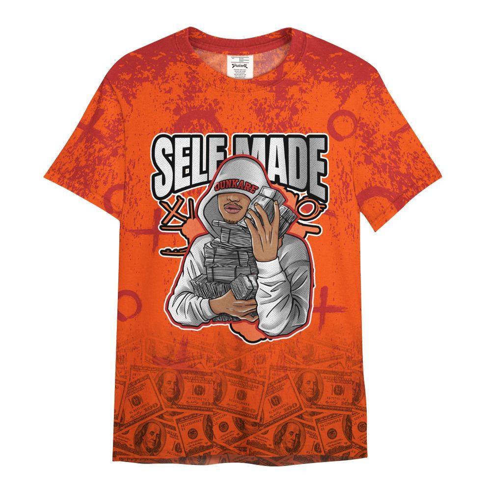 Shirt To Match Kobe 6 Protro Total Orange - Selfmade Unique Grunge All Over Print
