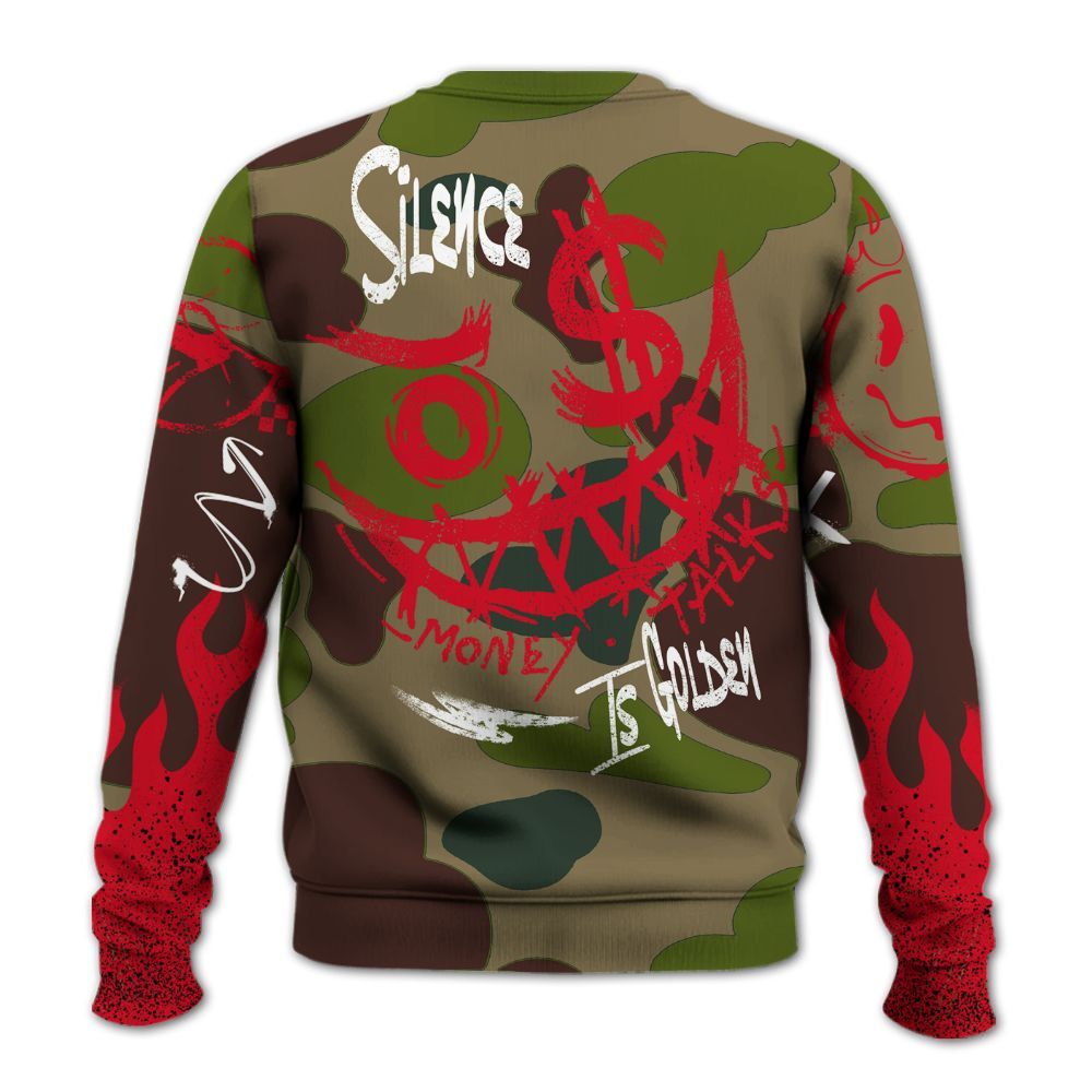 Sweatshirt To Match Air Max 90 Duck Camo Red - Mouth Burning Street Style All Over Print