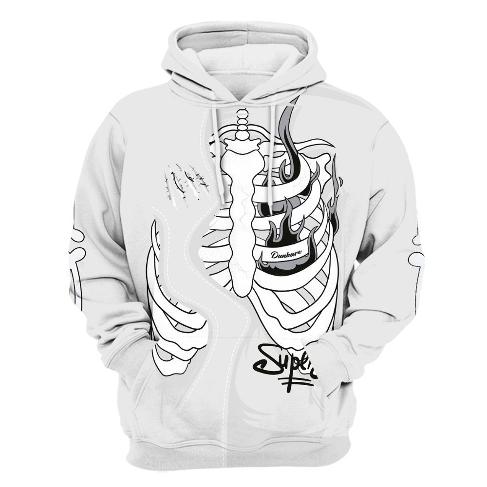 Hoodie To Match Baroque Brown 12s - It's The Kick For Me All Over Print