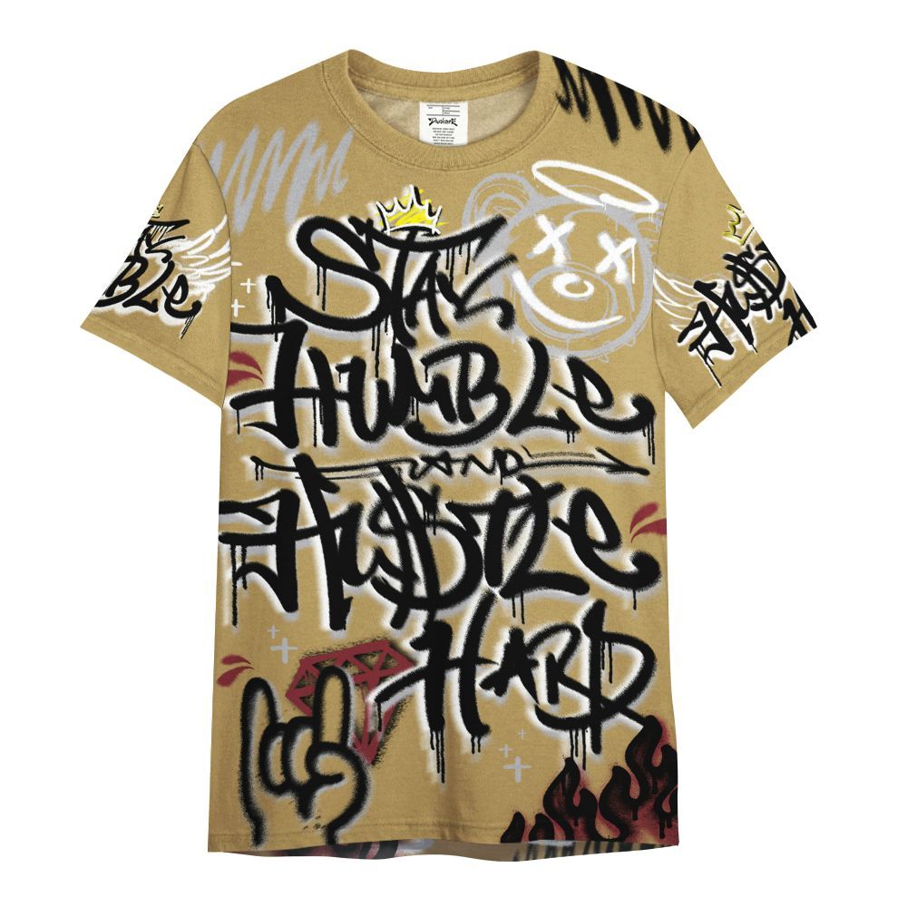 Shirt To Match Kobe 4 Gold Medal - Humble Drip Streetwear Graffity All Over Print