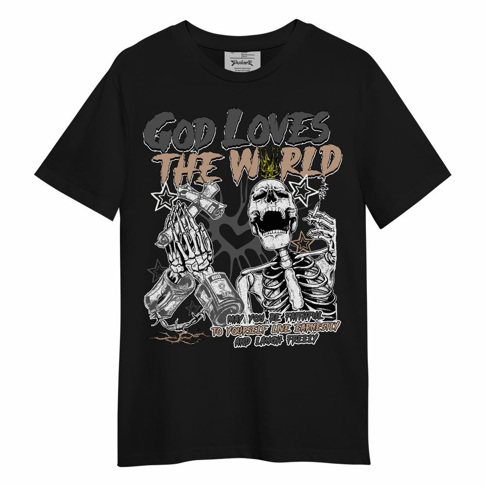 Shirt To Match Kobe 9 EM Mamba - God Loves The World Unisex Shirt