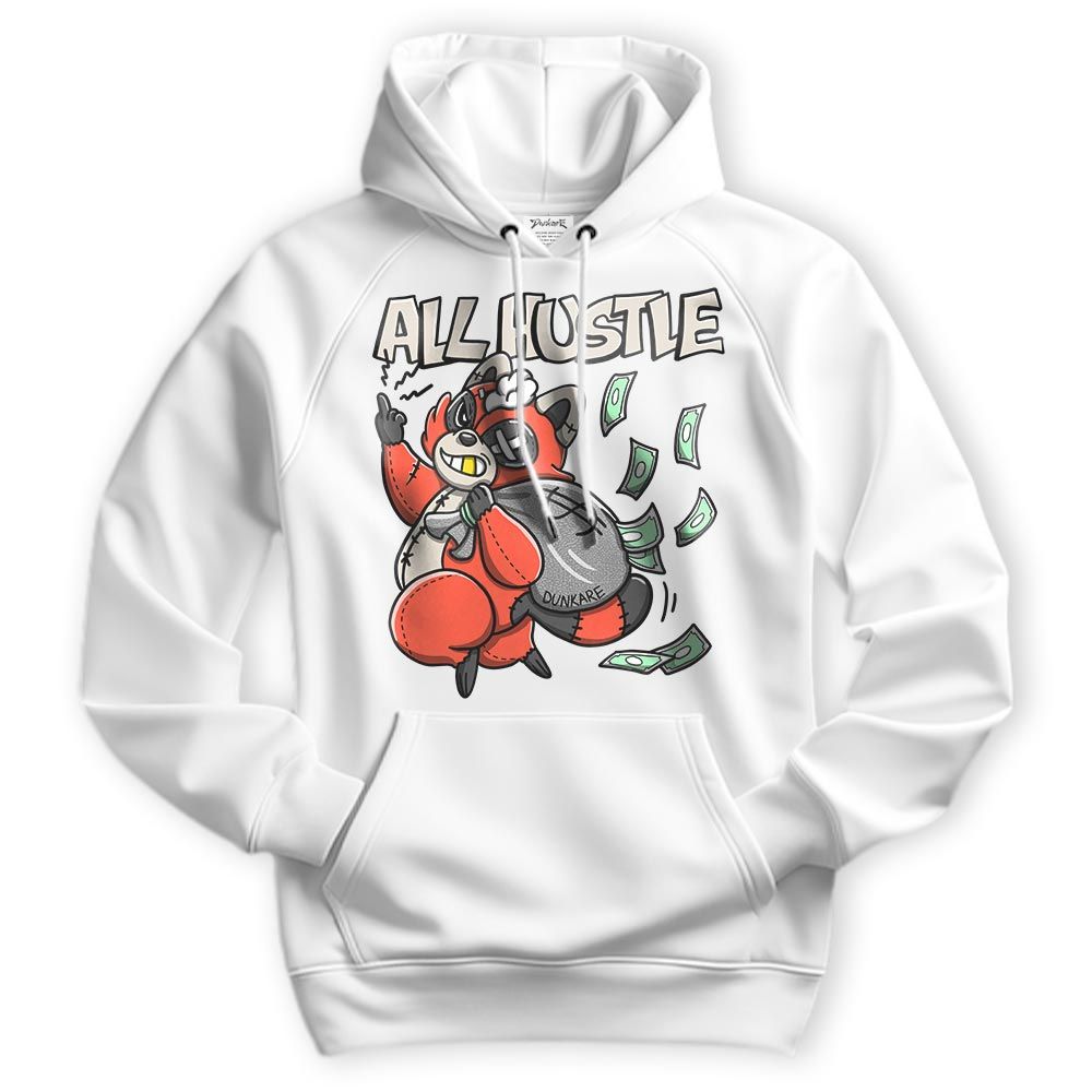 Sweatshirt To Match Georgia Peach 3s Hoodie - All Hustles Raccoon Hoodie Unisex 0405 DNY