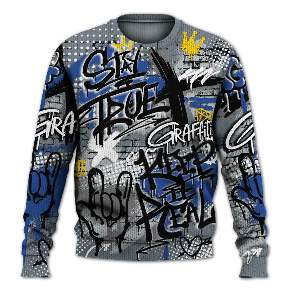 Knitted Sweater To Match RS-X GS League - True It Real Graffiti Streetwear