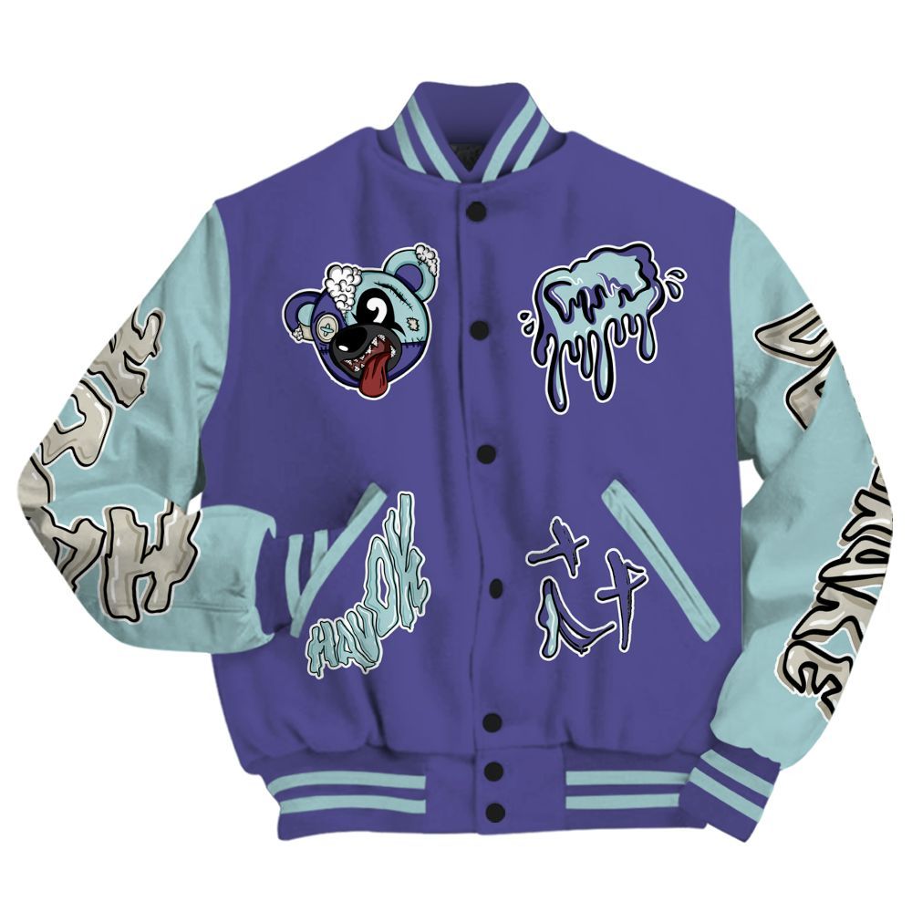 Varsity Jacket To Match Air Ship PE Hornets - Havok Bear All Over Print