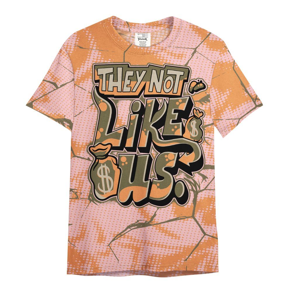 Shirt To Match SB Dunk Low Red Stardust - Dislike Us Crack All Over Print