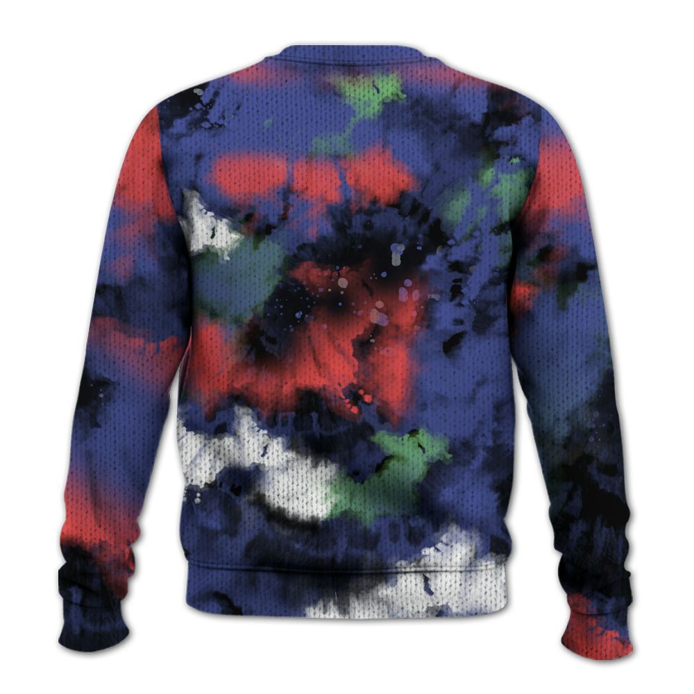Knitted Sweater To Match KD 4 Nerf - SNEAKER Girl Money Drip Tie Dye