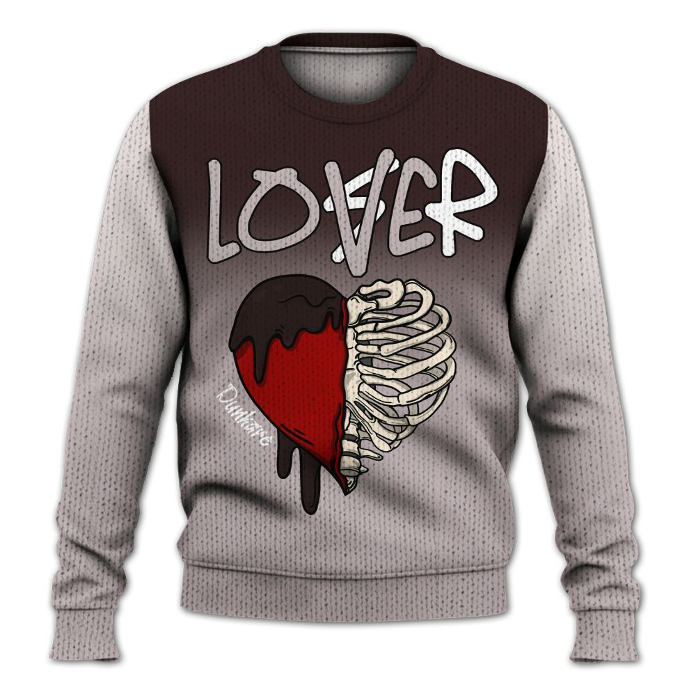 Sweater To Match AMM Air Smokey Mauve 6s - Loser Lover Dripping Graphic