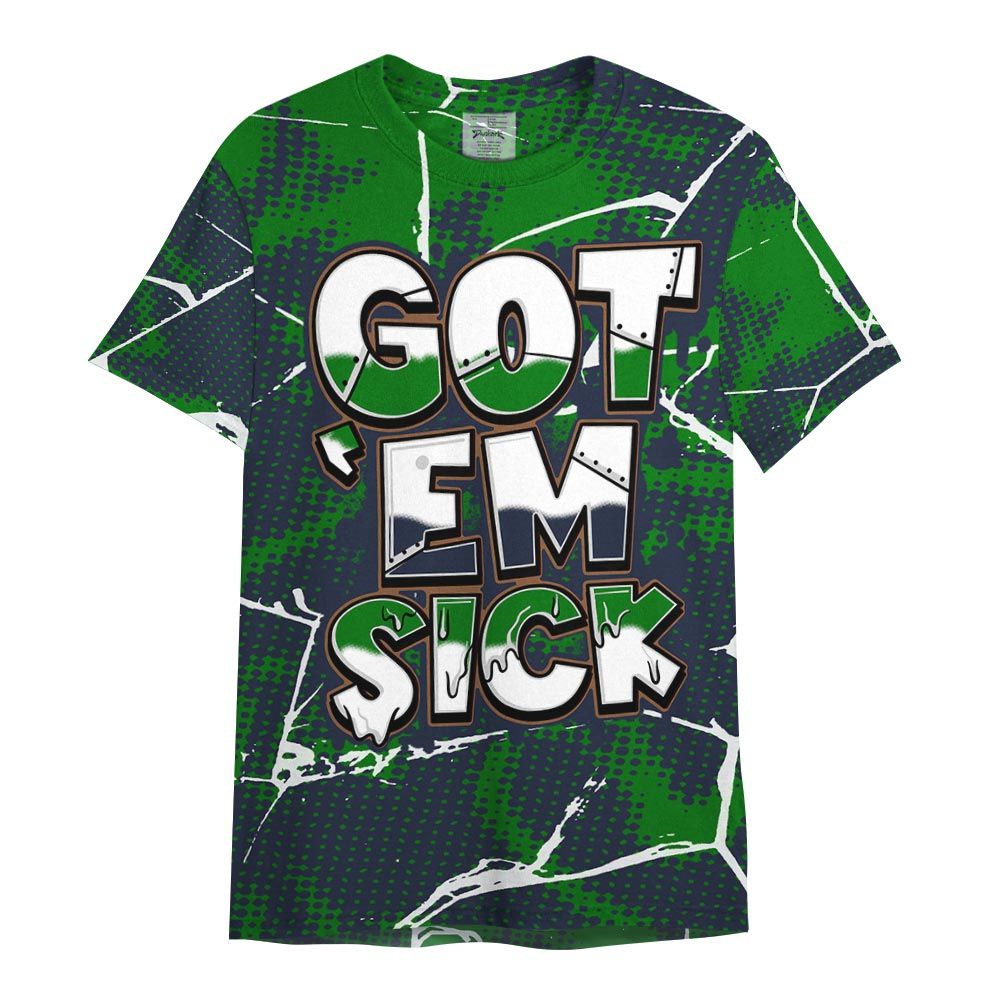 Shirt To Match Midnight Navy 13s - Gotten 'Em Sick Crack Shirt Unisex