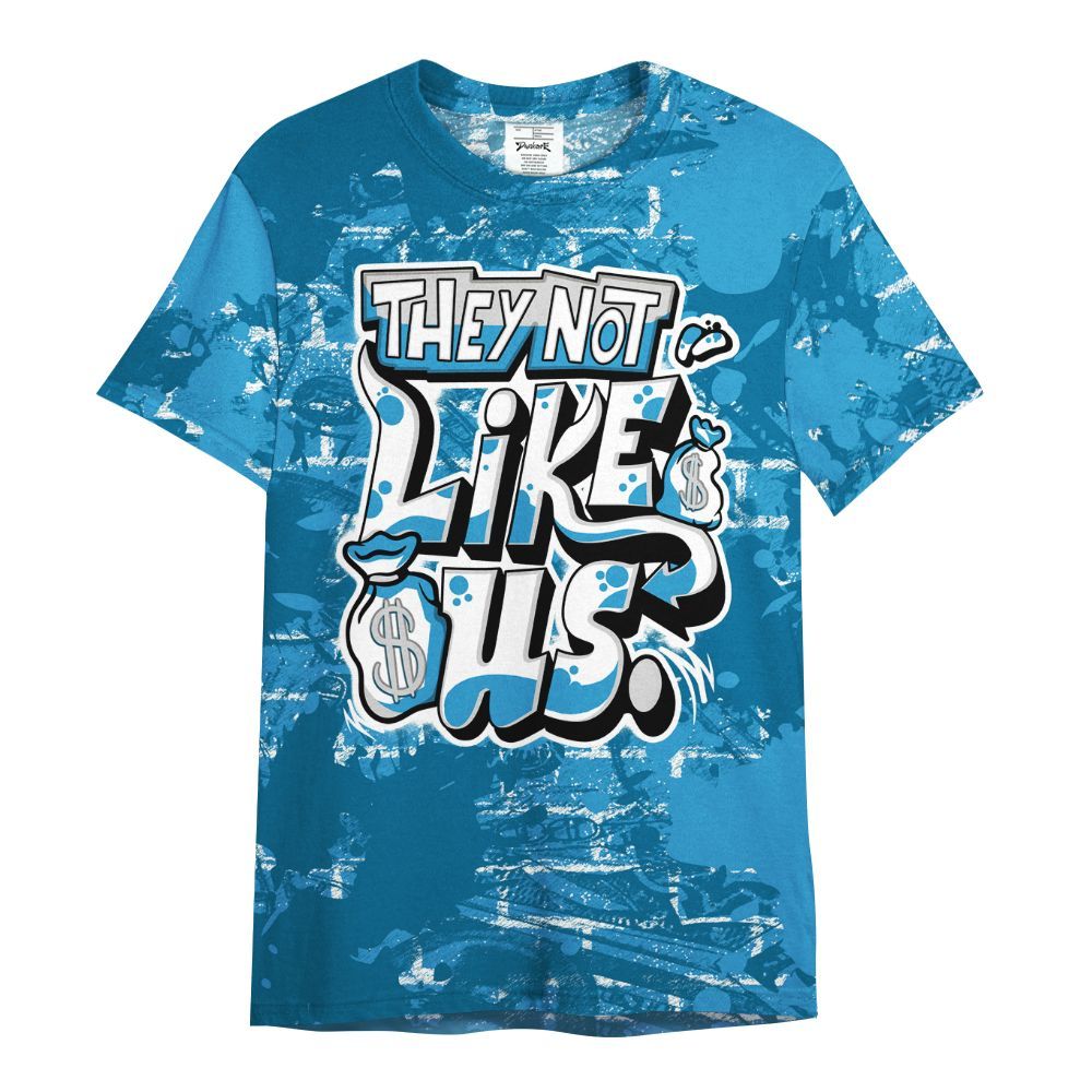 Shirt To Match Powder Blue 9s - Dislike Us Graphic Street Art All Over Print